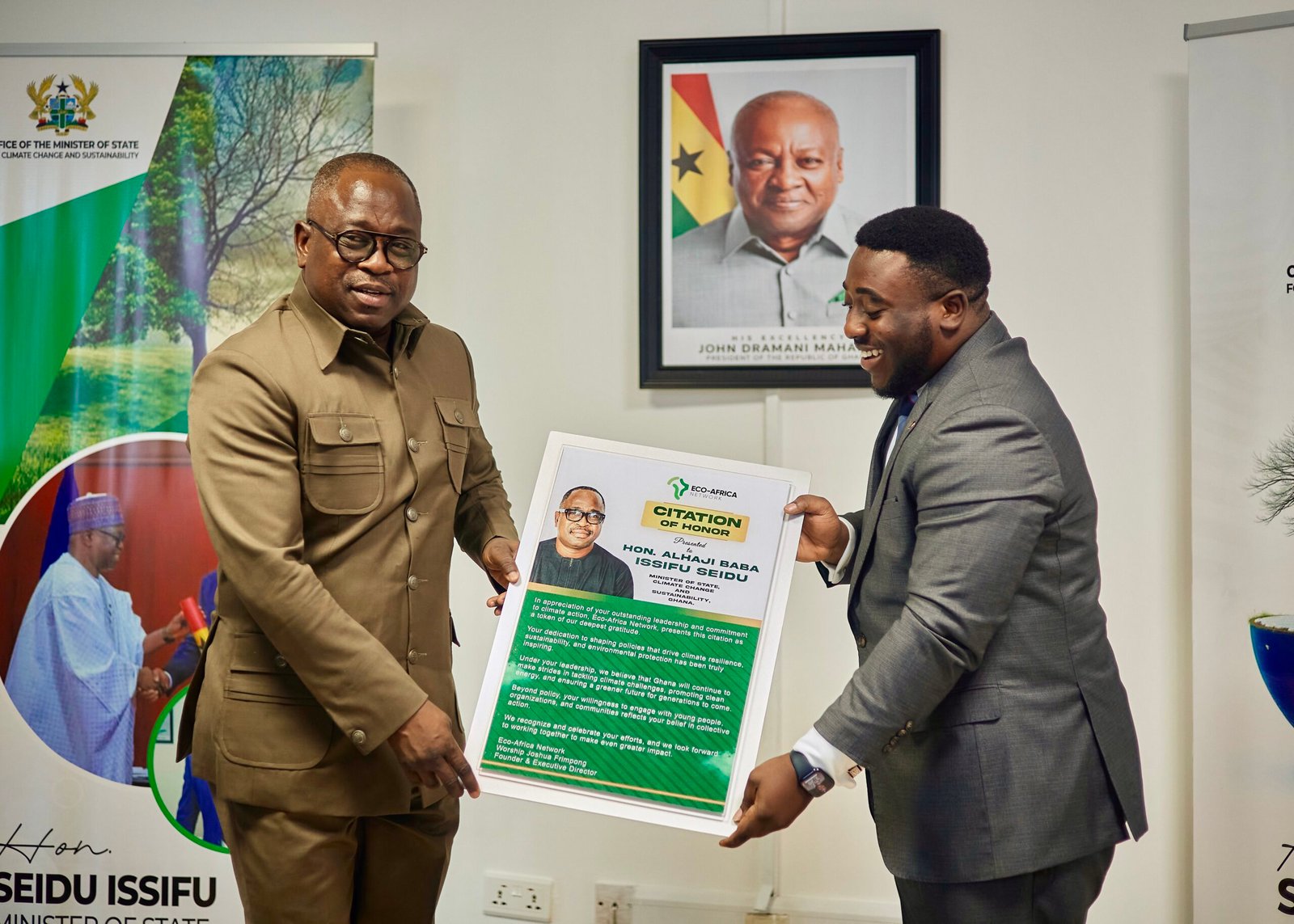 Meeting the Minister of Climate